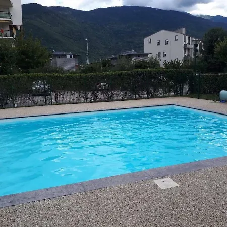 L Edelweiss Et Sa Piscine アパート *